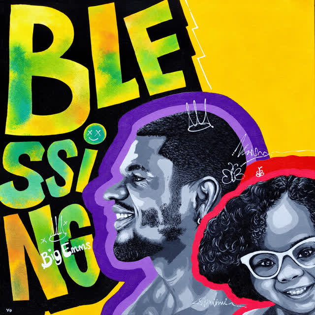 Blessing single artwork by Big Emms